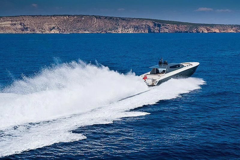 a boat on a body of water aboard ONE DAY Yacht for Sale