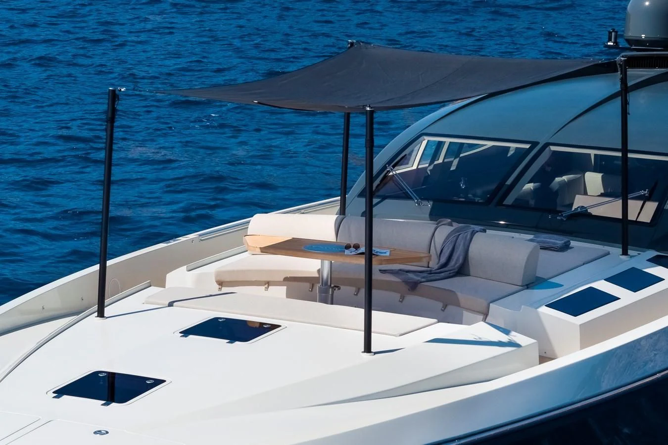 a boat on the water aboard ONE DAY Yacht for Sale