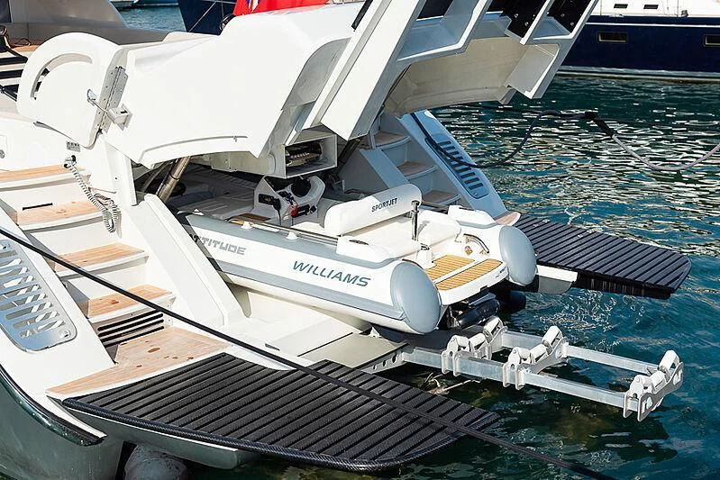 diagram, engineering drawing aboard ONE DAY Yacht for Sale