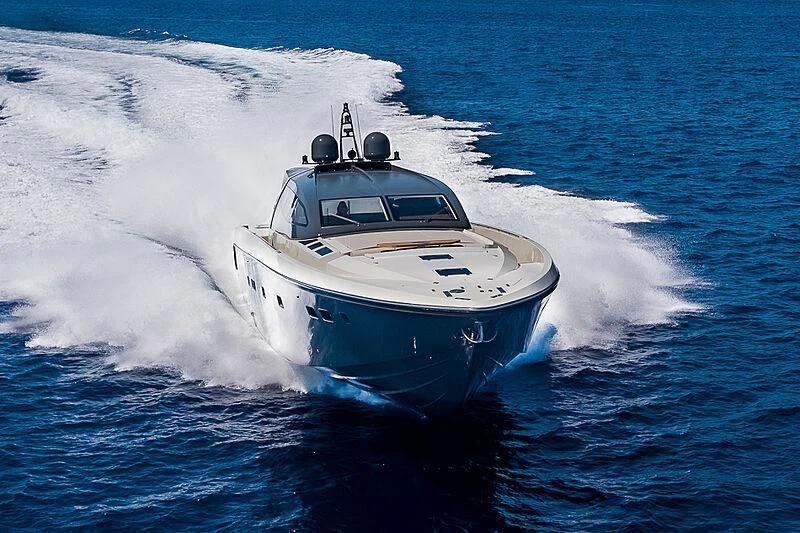 a boat on the water aboard ONE DAY Yacht for Sale
