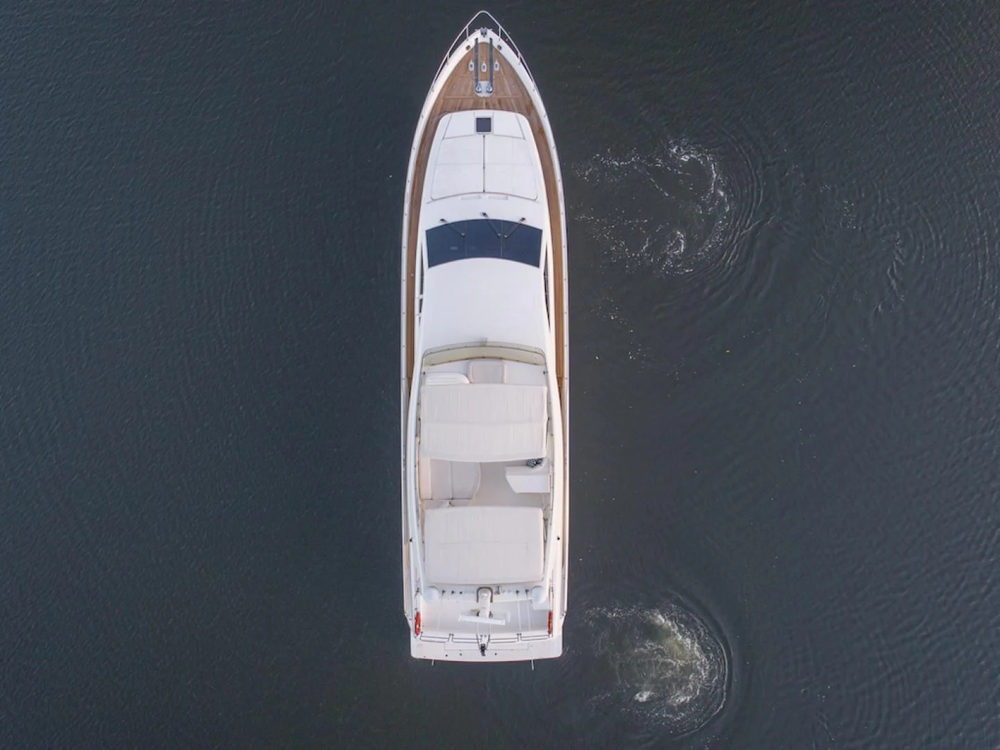 a space shuttle on a black surface aboard SEA PAL Yacht for Sale