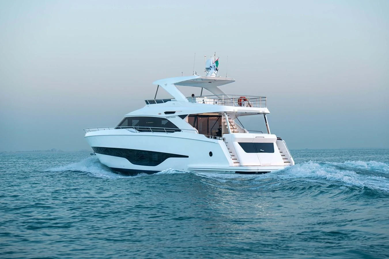 a boat in the water aboard ALKHADRA Yacht for Charter