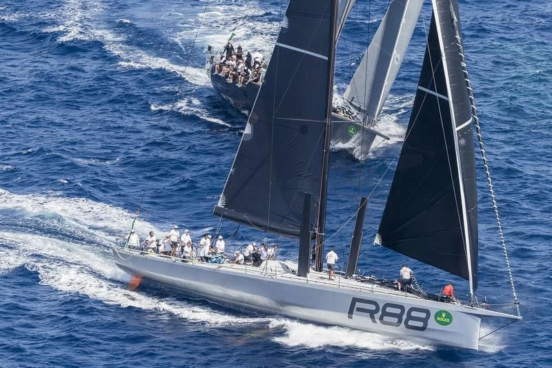 a boat with people on it aboard LUCKY Yacht for Sale