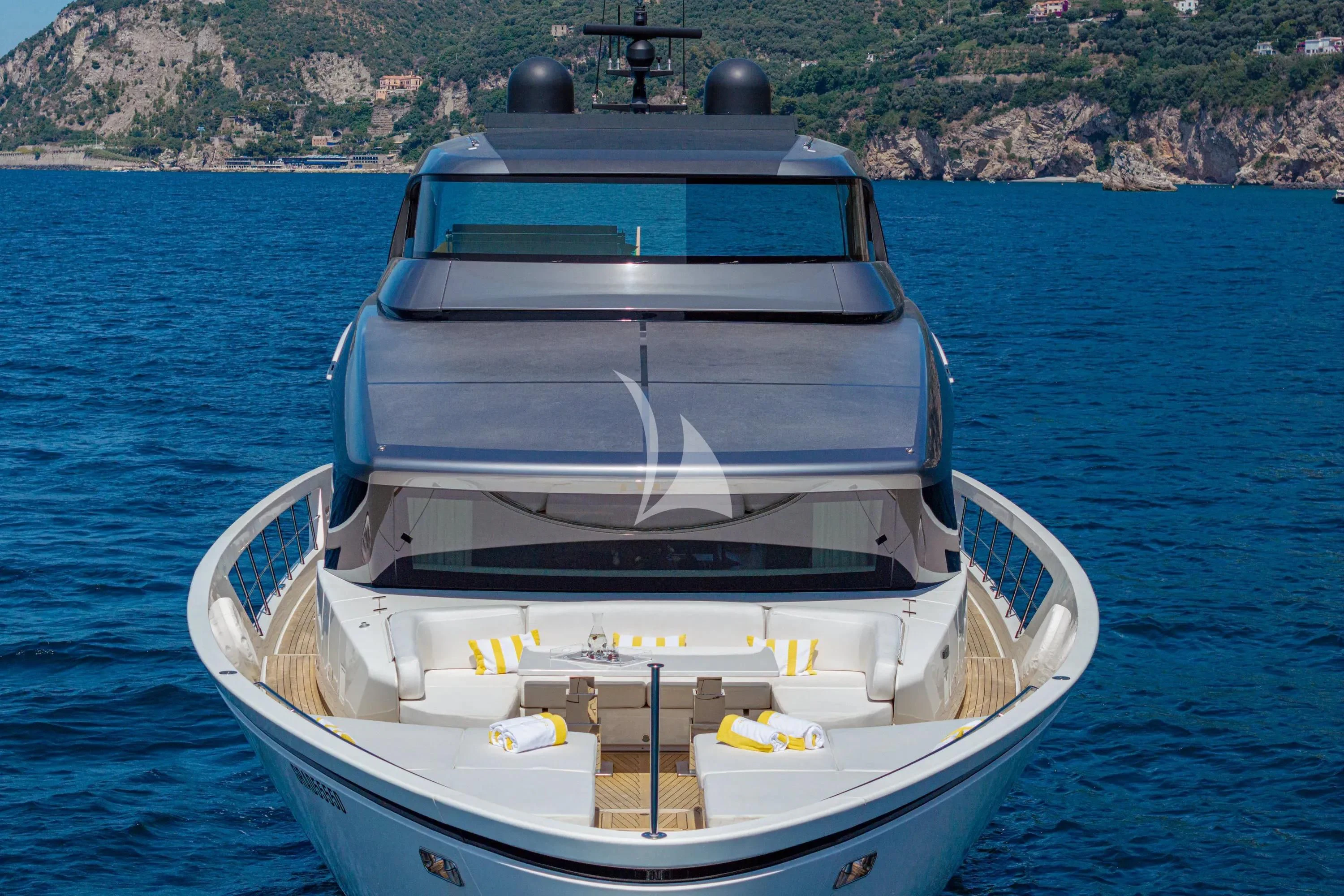 a boat in the water aboard DANIDA Yacht for Charter