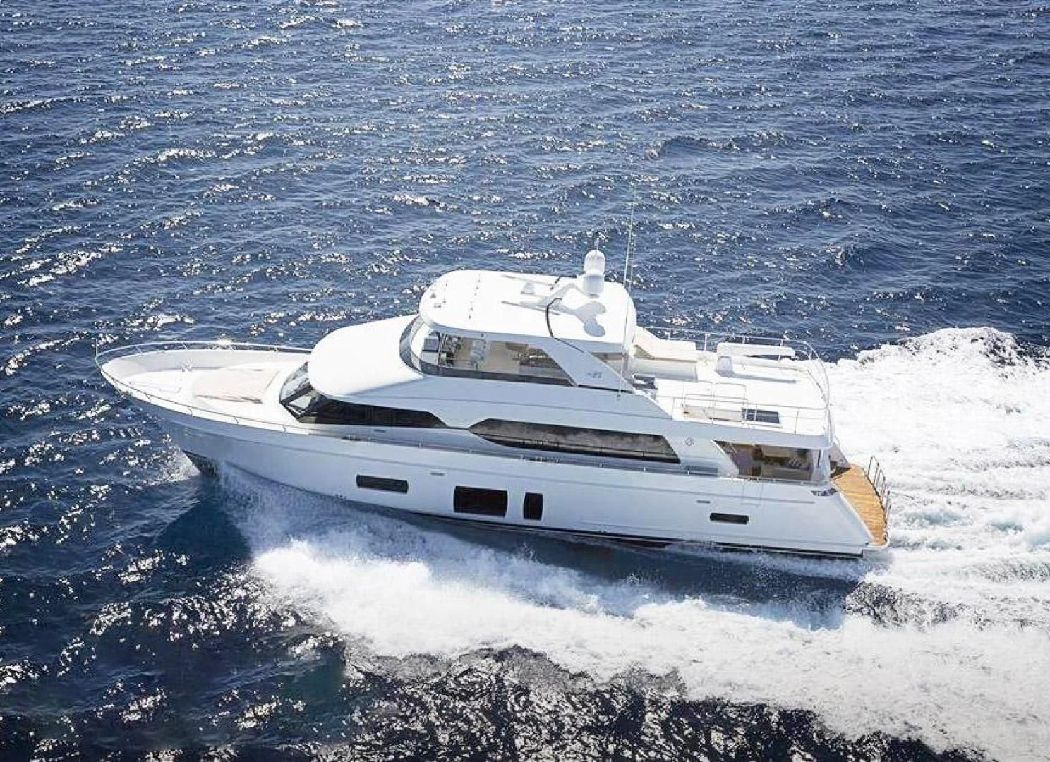 a boat on the water aboard CRUMDALE Yacht for Sale