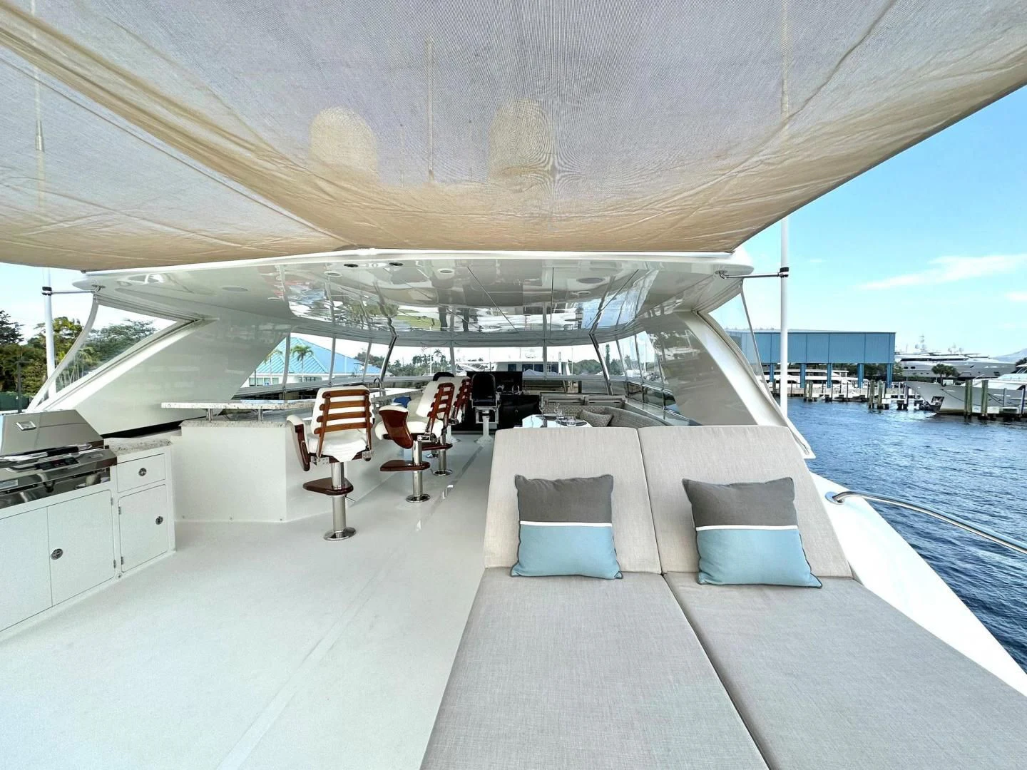 a boat on the water aboard CRUMDALE Yacht for Sale