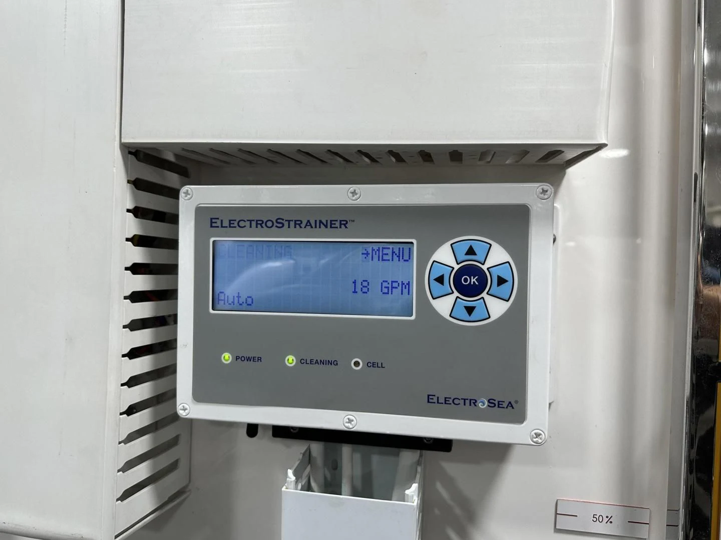 graphical user interface aboard CRUMDALE Yacht for Sale