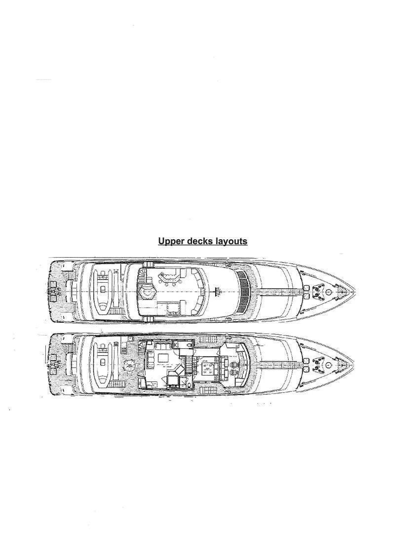 diagram, engineering drawing aboard LEGACY Yacht for Sale