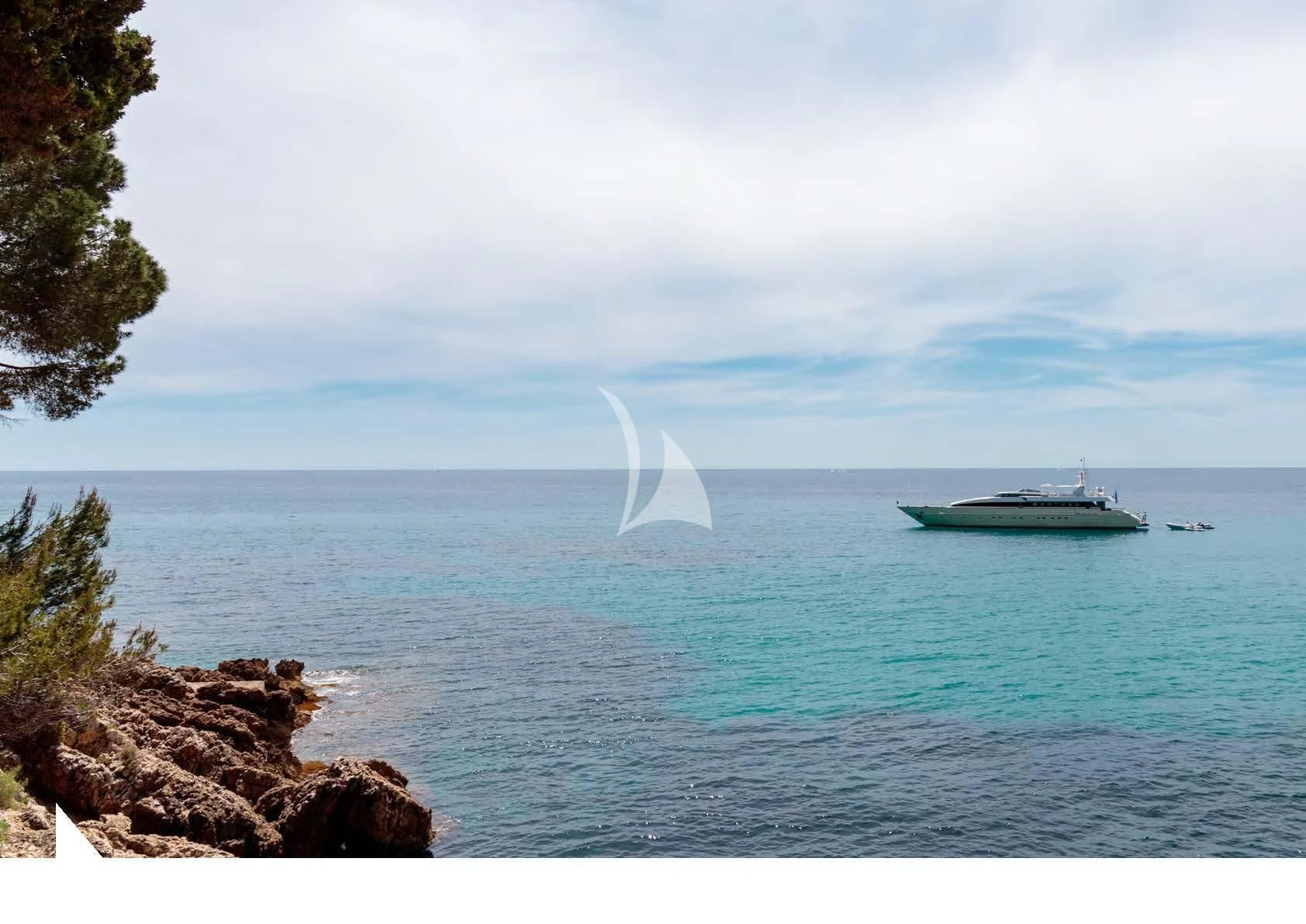 a boat sailing in the sea aboard HEMILEA Yacht for Charter