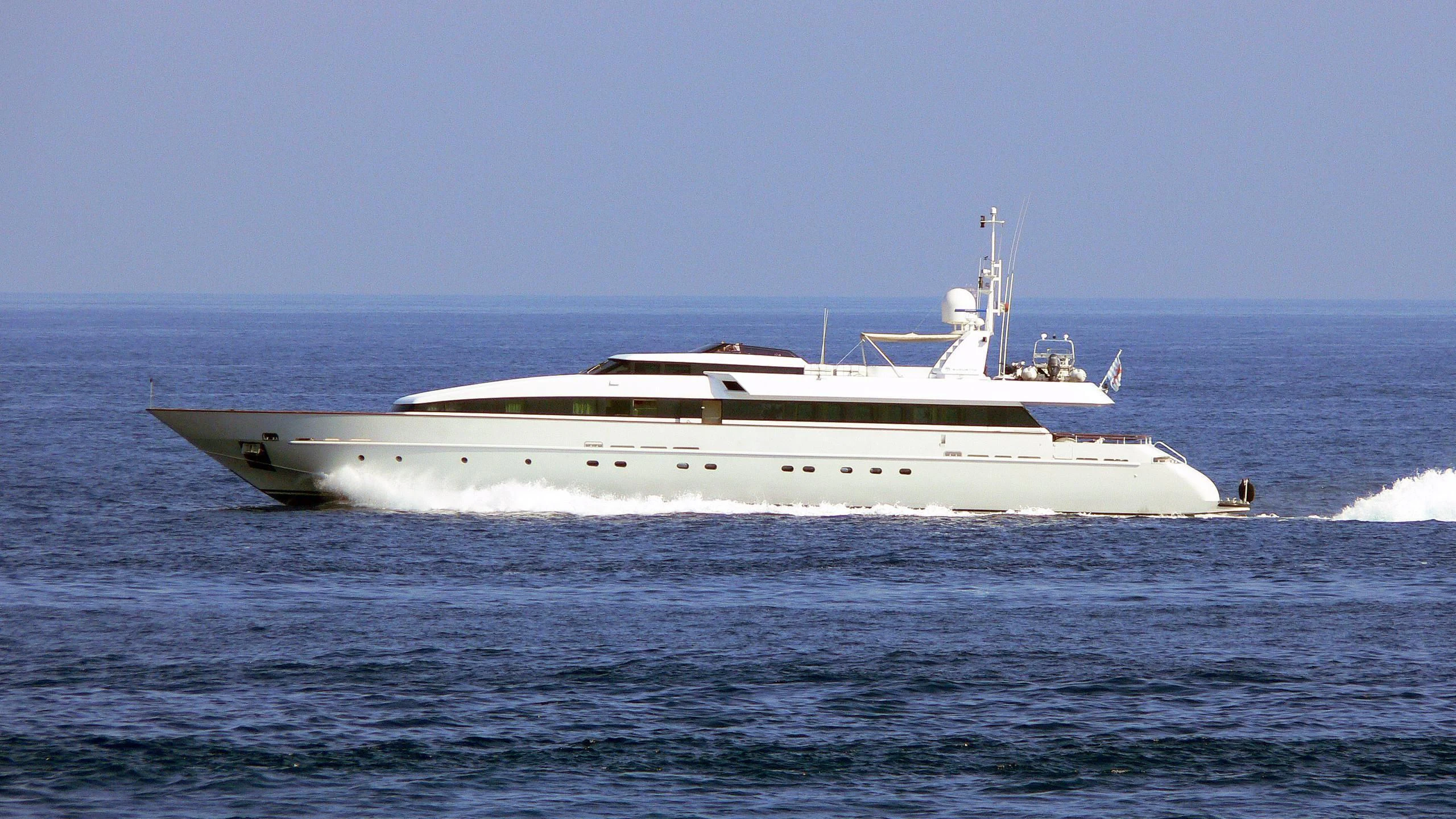 a boat in the water aboard HEMILEA Yacht for Charter