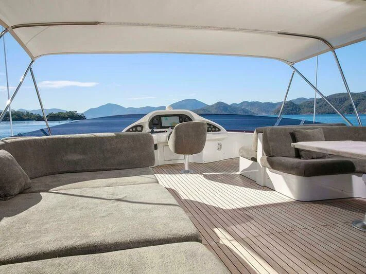 a boat on the water aboard BLANCO Yacht for Sale