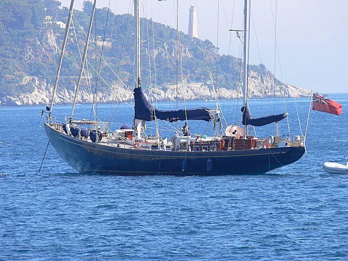 a boat on the water aboard PENELOPE Yacht for Sale