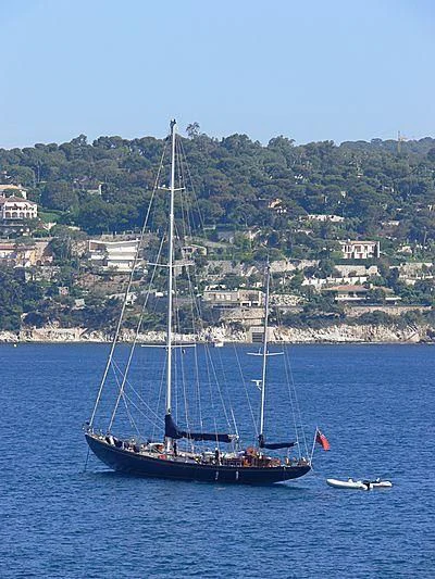 a sailboat on the water aboard PENELOPE Yacht for Sale