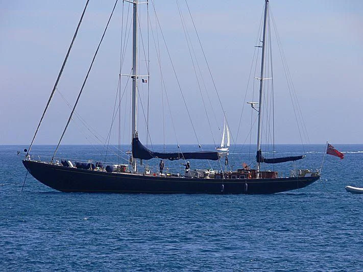 a boat with people on it aboard PENELOPE Yacht for Sale