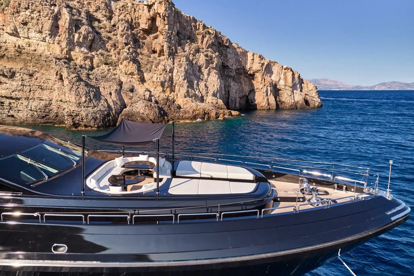 a boat on the water aboard ABILITY Yacht for Sale