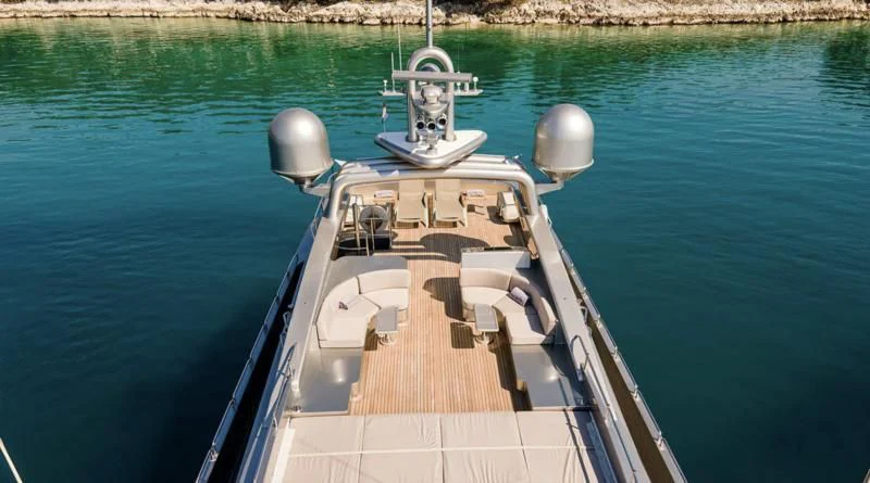 a boat on the water aboard ABILITY Yacht for Sale