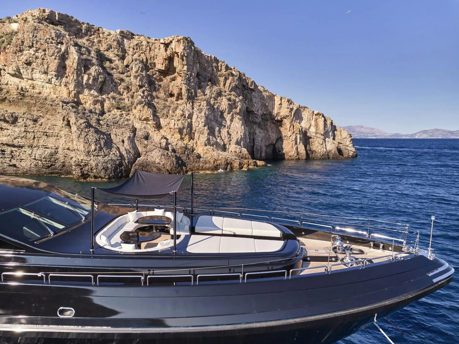 a boat on the water aboard ABILITY Yacht for Sale