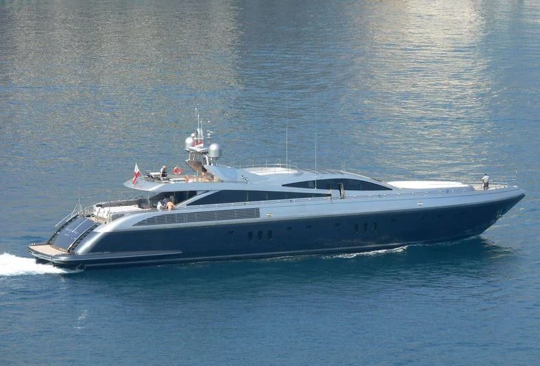 a boat on the water aboard ABILITY Yacht for Sale