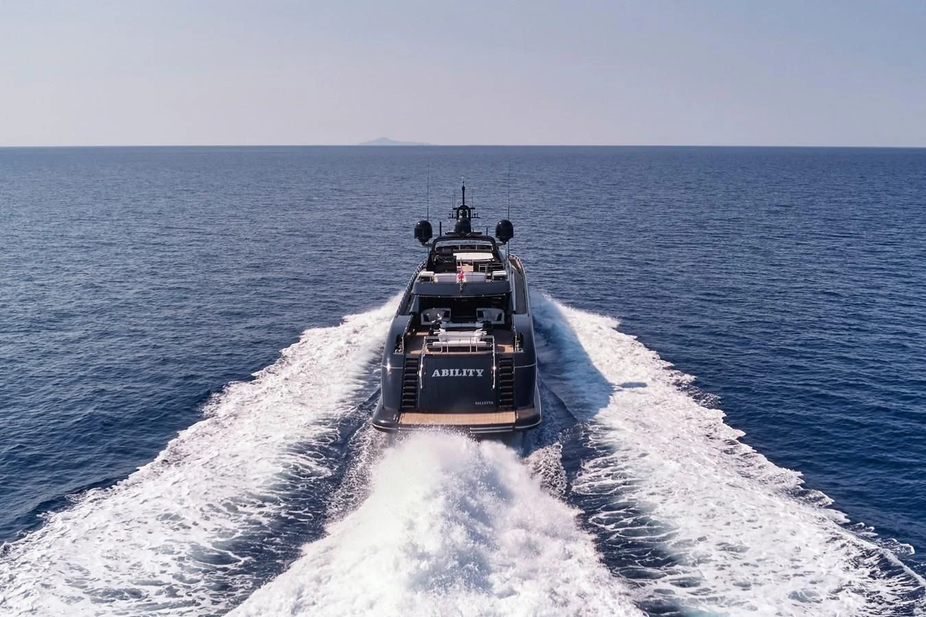 a boat on the water aboard ABILITY Yacht for Sale