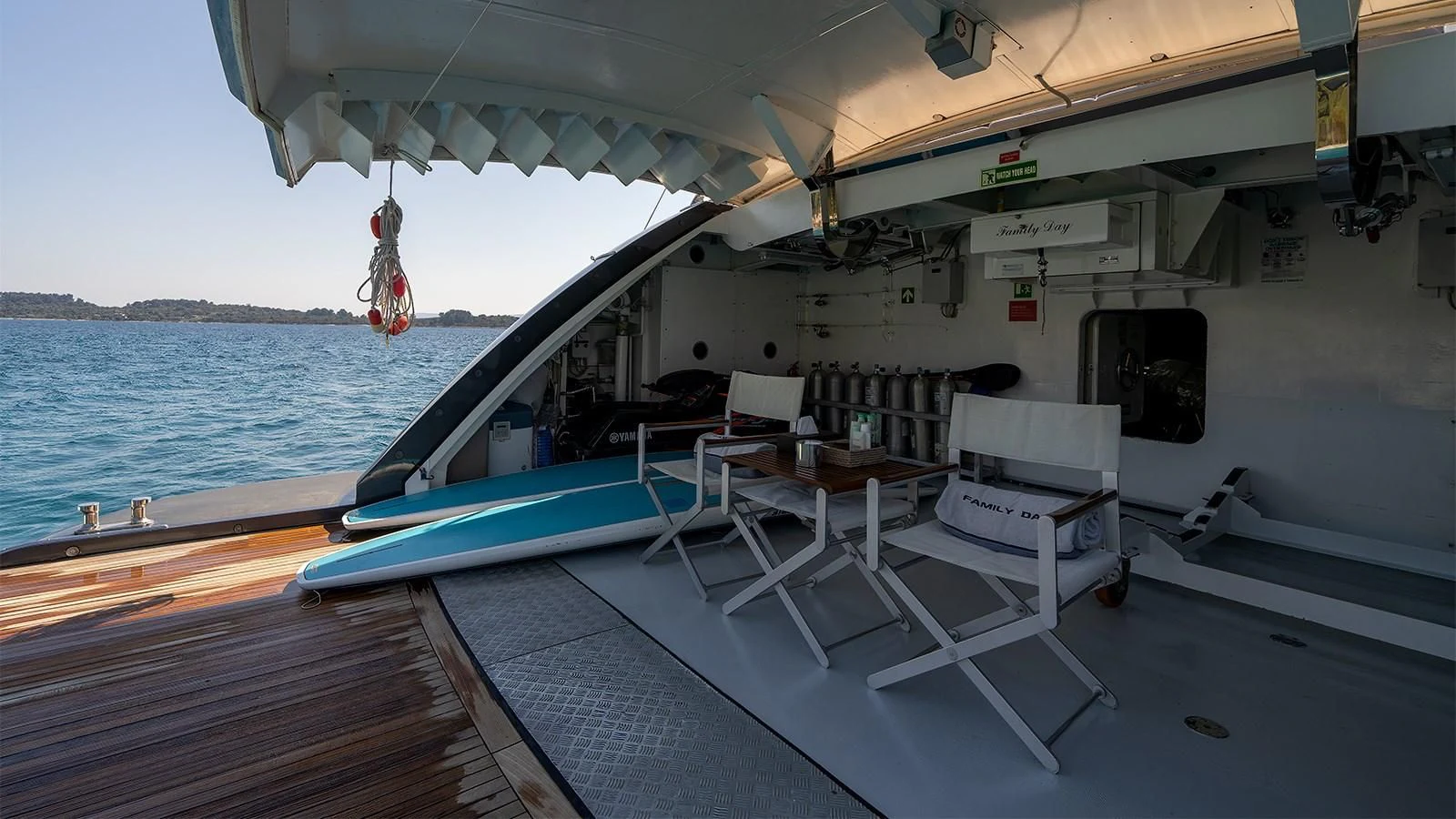 a boat on the water aboard ABILITY Yacht for Sale