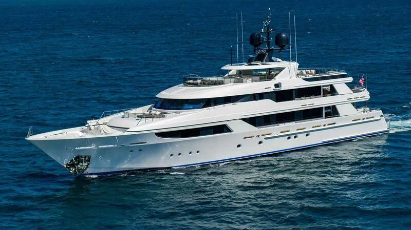 a white yacht on the water aboard SEANASH Yacht for Sale