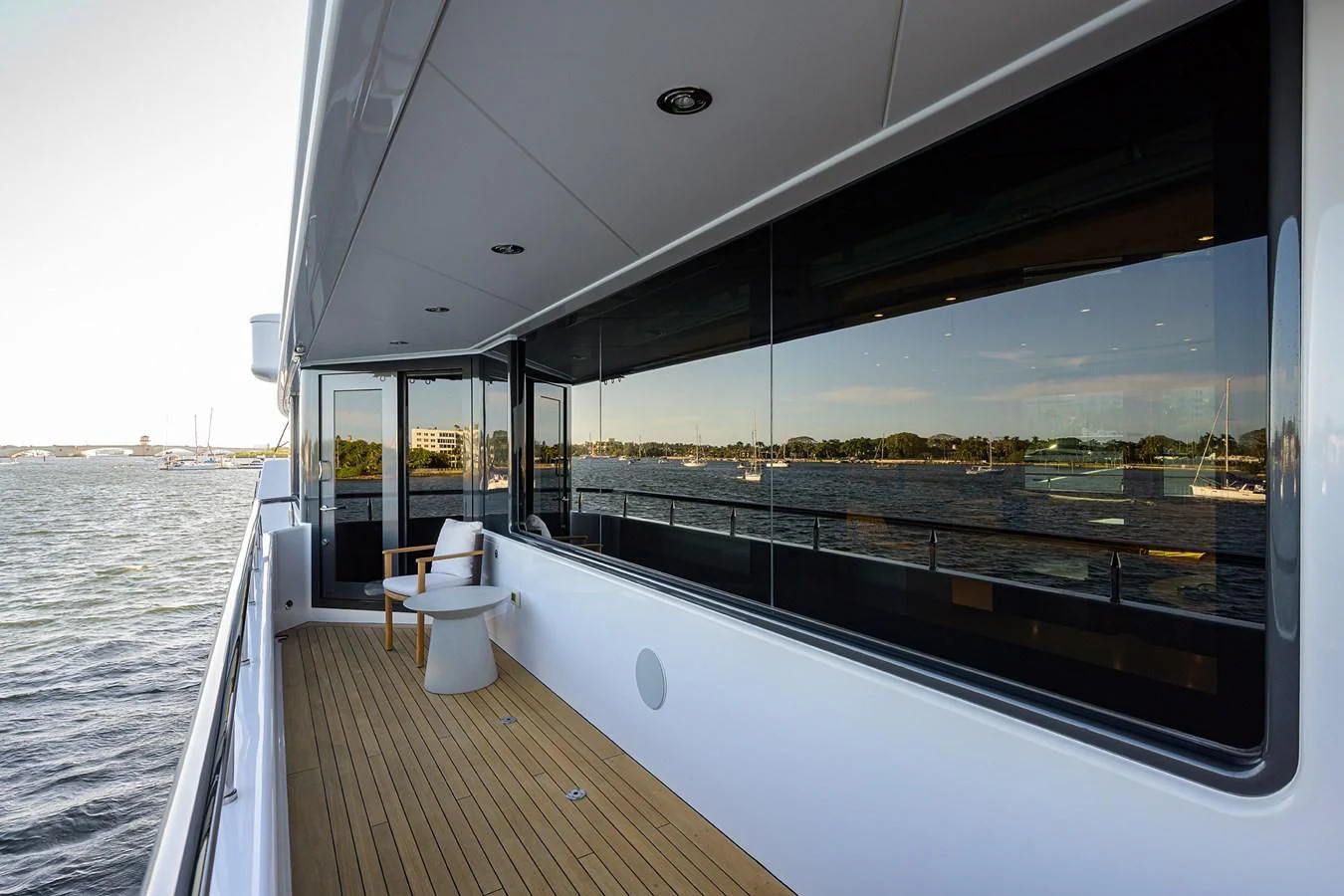 a boat on the water aboard SEANASH Yacht for Sale