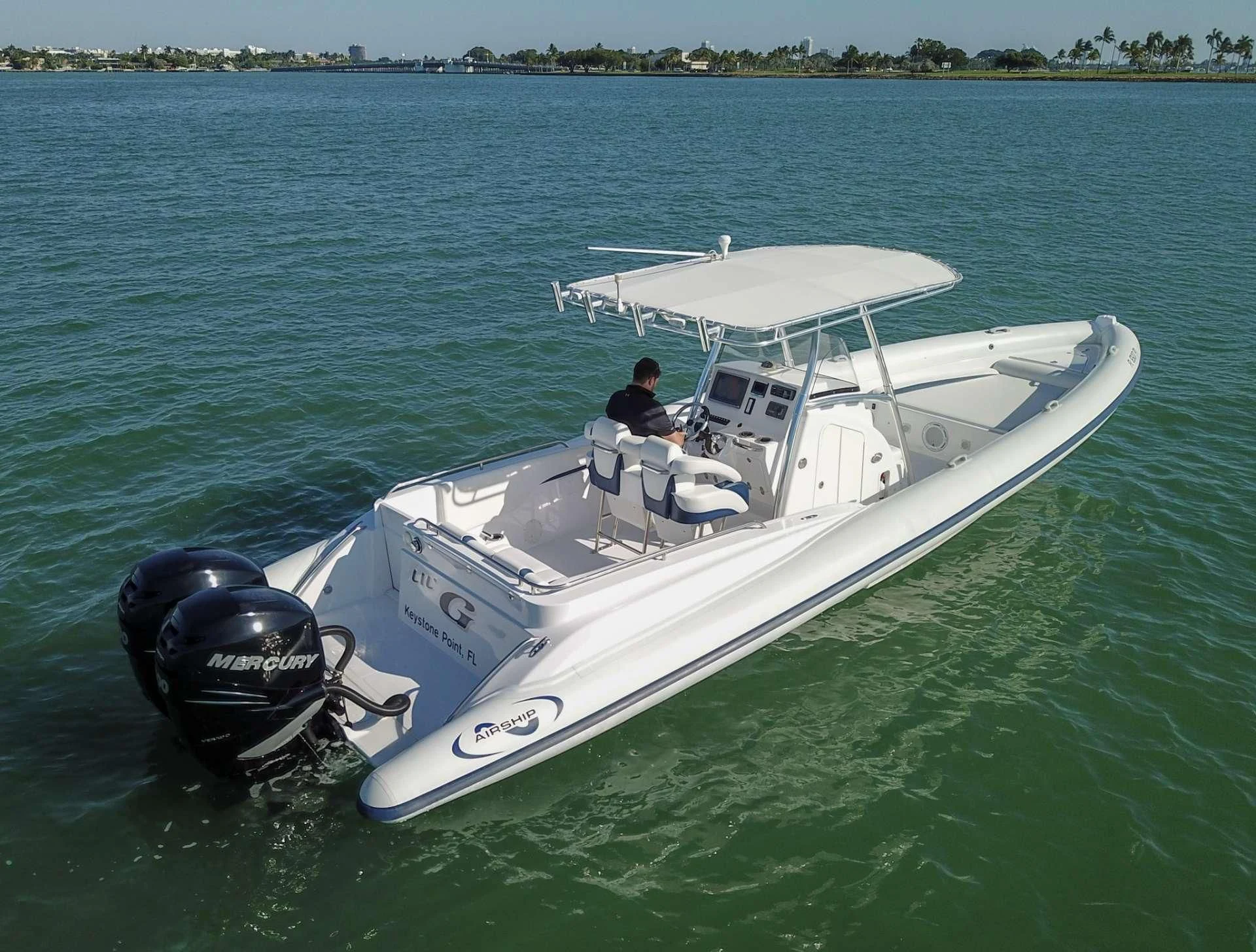 a boat on the water aboard BOOGIE BABE IV Yacht for Sale