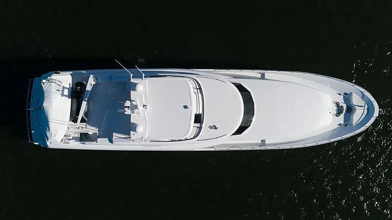 a white and blue object aboard THE BEELIEVER Yacht for Sale