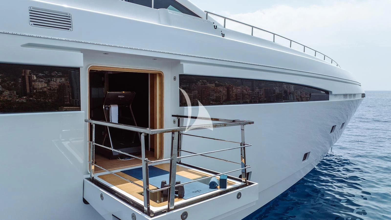 a boat on the water aboard BON VIVANT Yacht for Sale