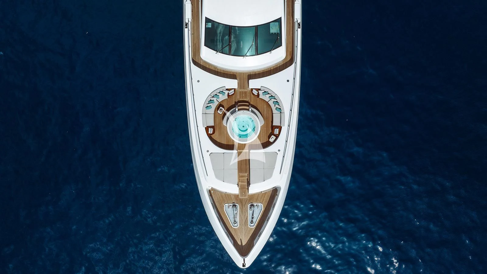 a space ship in space aboard BON VIVANT Yacht for Sale