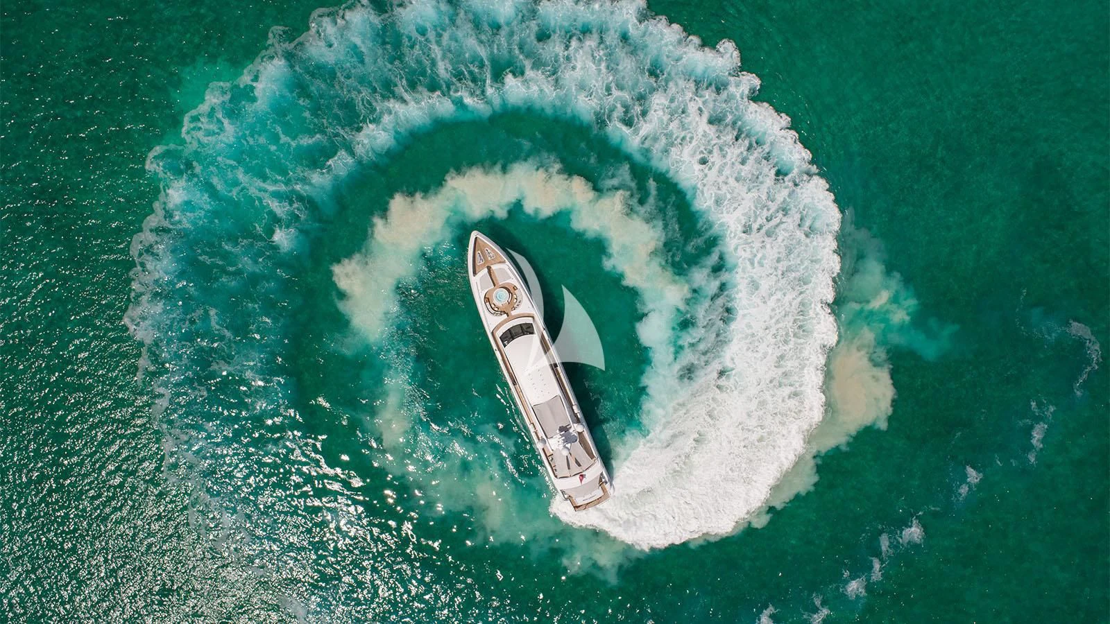 a boat in the water aboard BON VIVANT Yacht for Sale