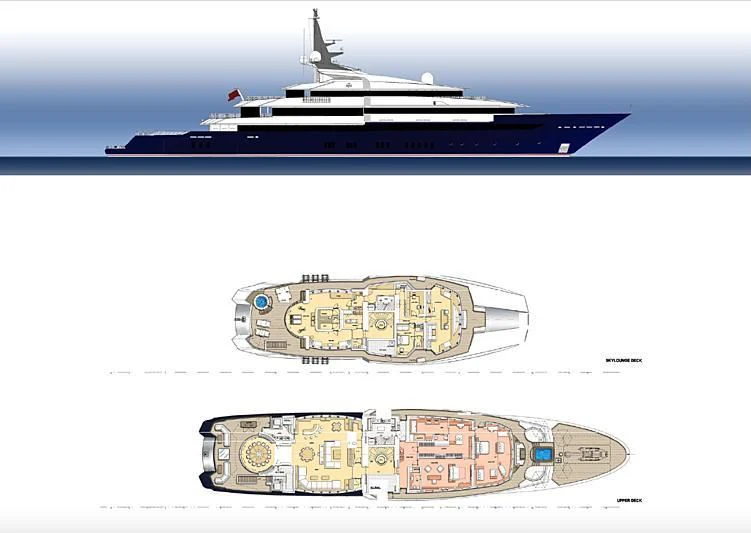 a couple of military ships aboard MAN OF STEEL Yacht for Charter