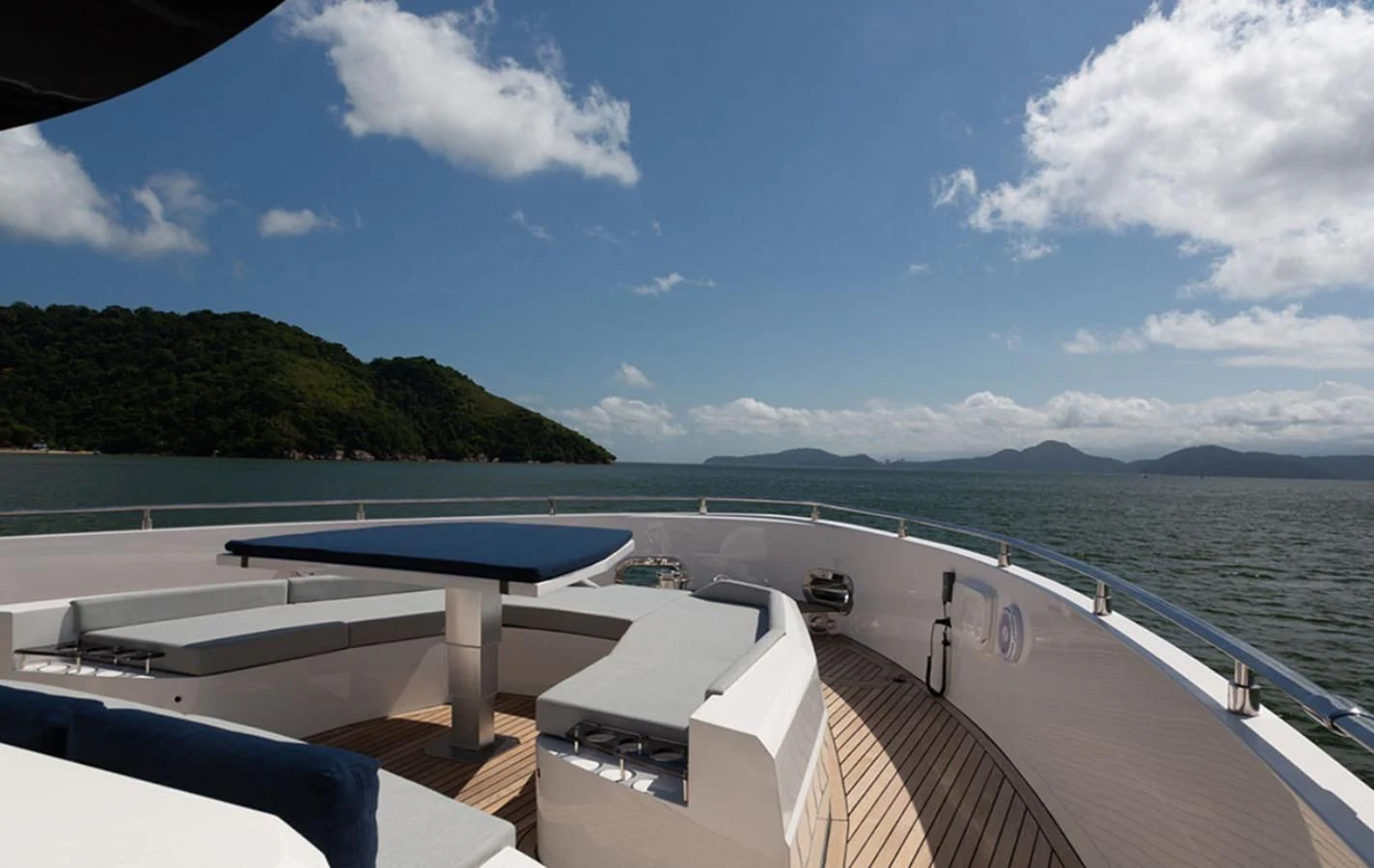 a boat on the water aboard OKEAN 80/01 Yacht for Sale