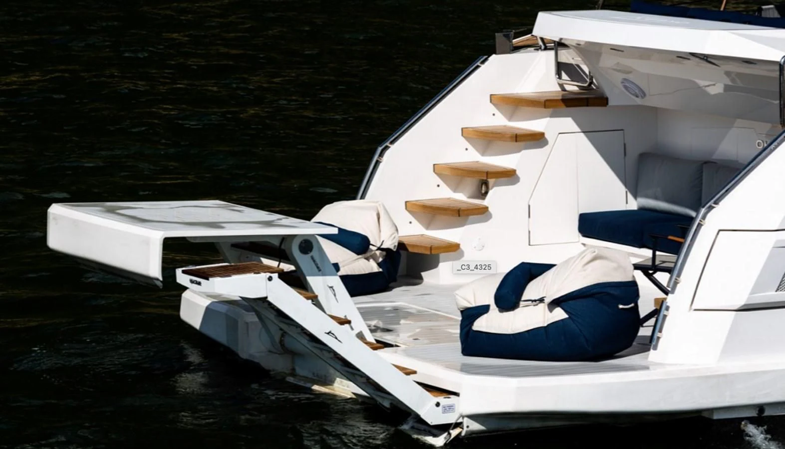 a boat on the water aboard OKEAN 80/01 Yacht for Sale