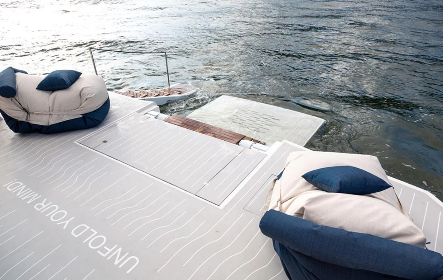 a boat on the water aboard OKEAN 80/01 Yacht for Sale