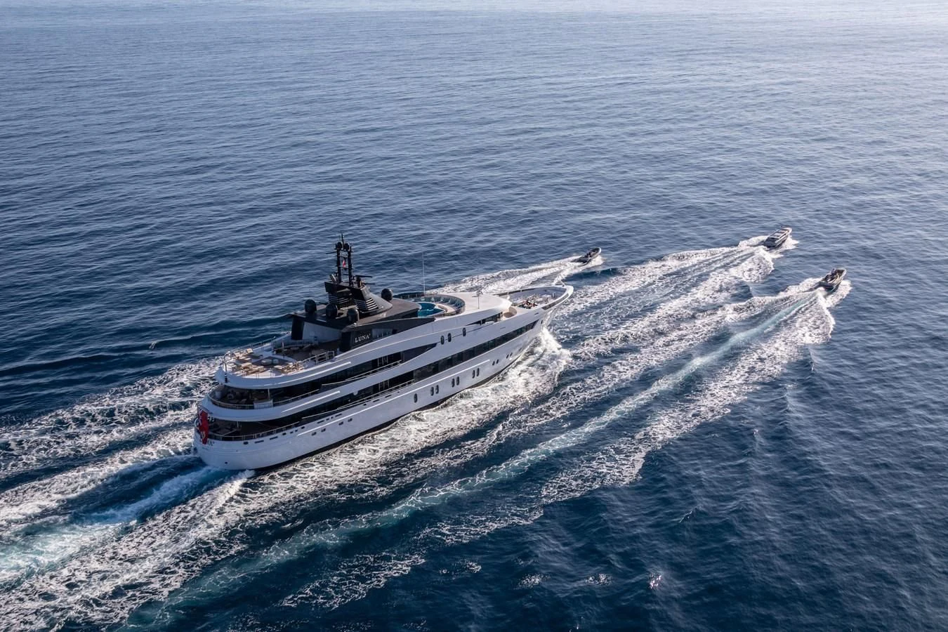 a boat in the water aboard AHS Yacht for Sale