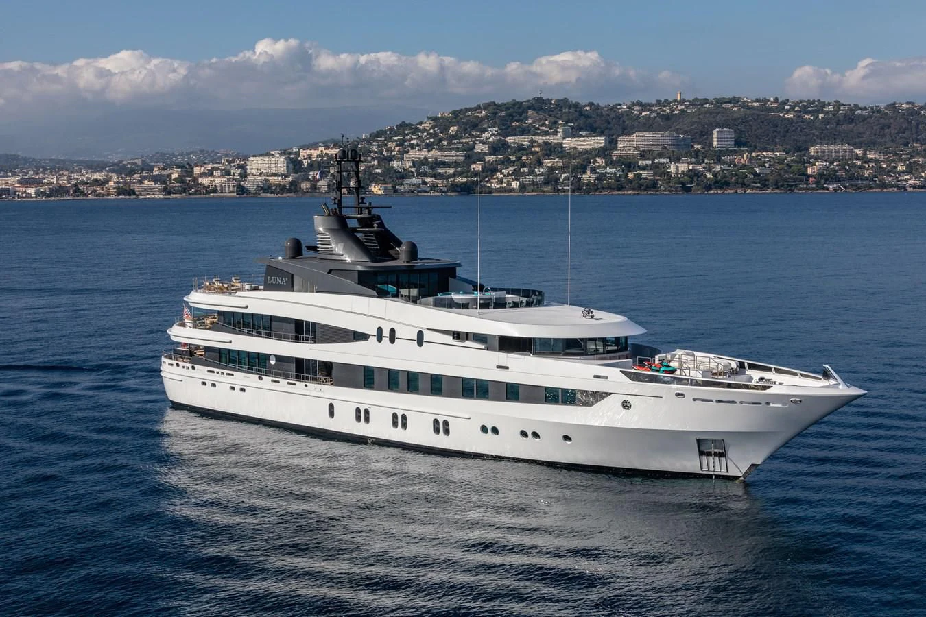 a boat on the water aboard AHS Yacht for Sale