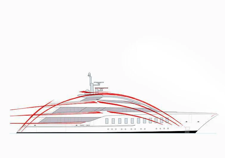 diagram aboard HALO Yacht for Charter