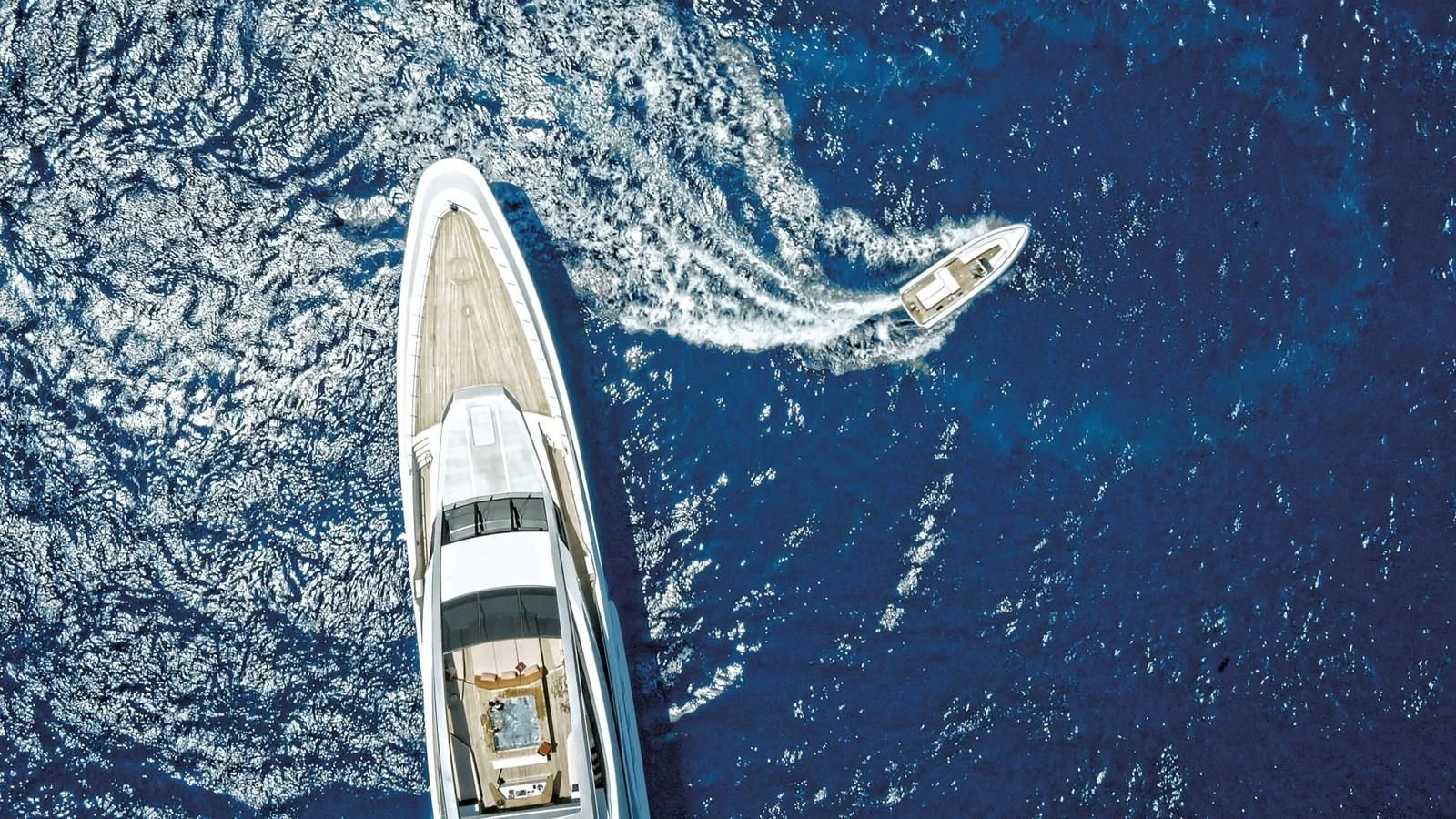 a boat in the water aboard HALO Yacht for Charter