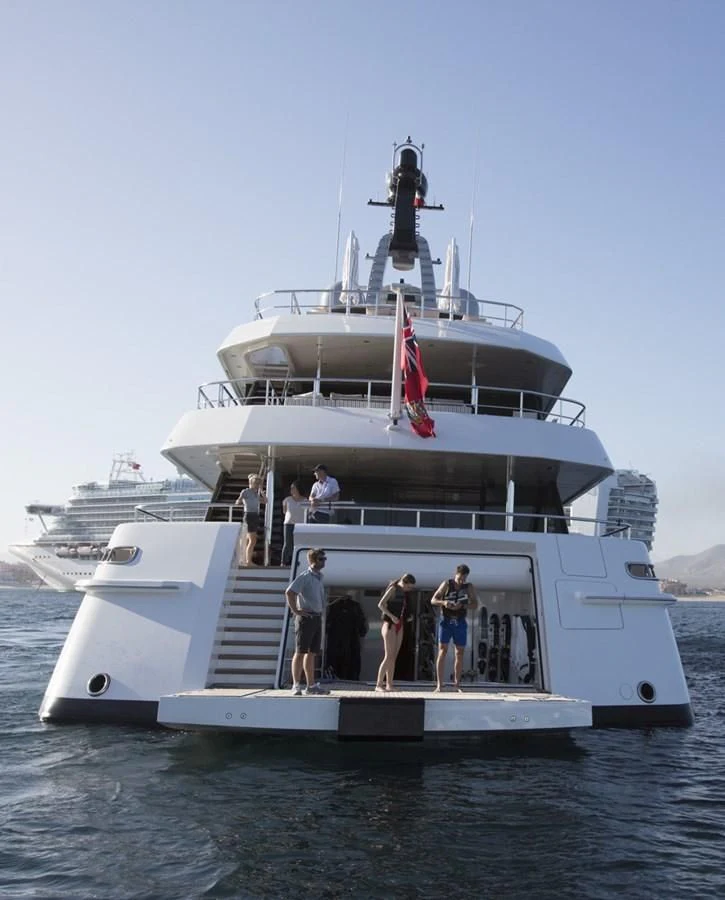 a group of people on a boat aboard HALO Yacht for Charter