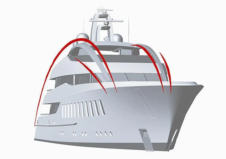 diagram aboard HALO Yacht for Charter
