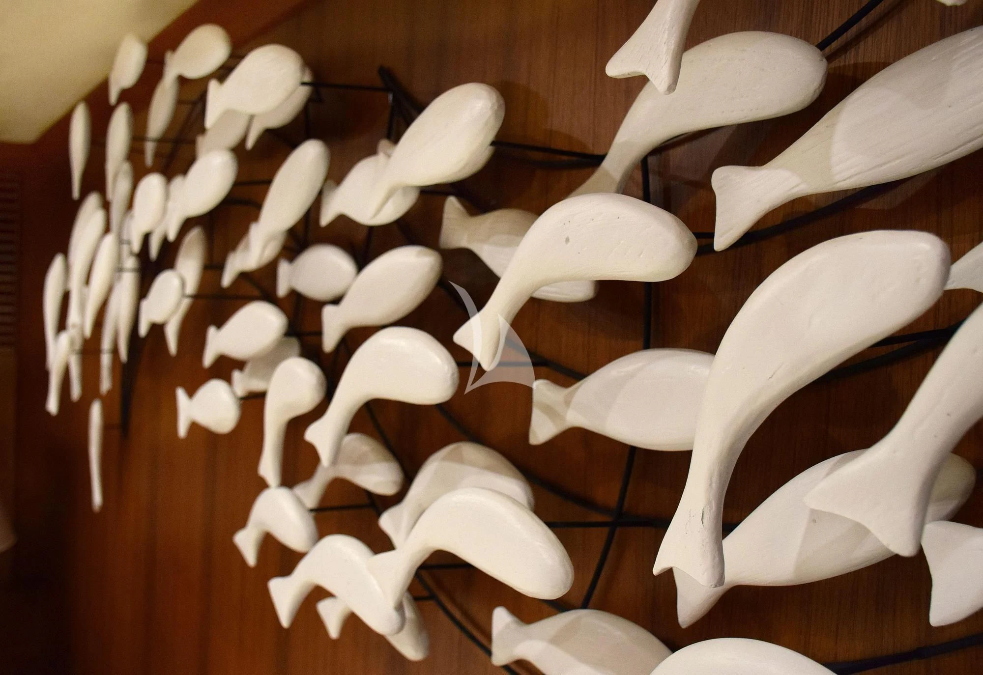 a group of white objects aboard OCEANE II Yacht for Sale