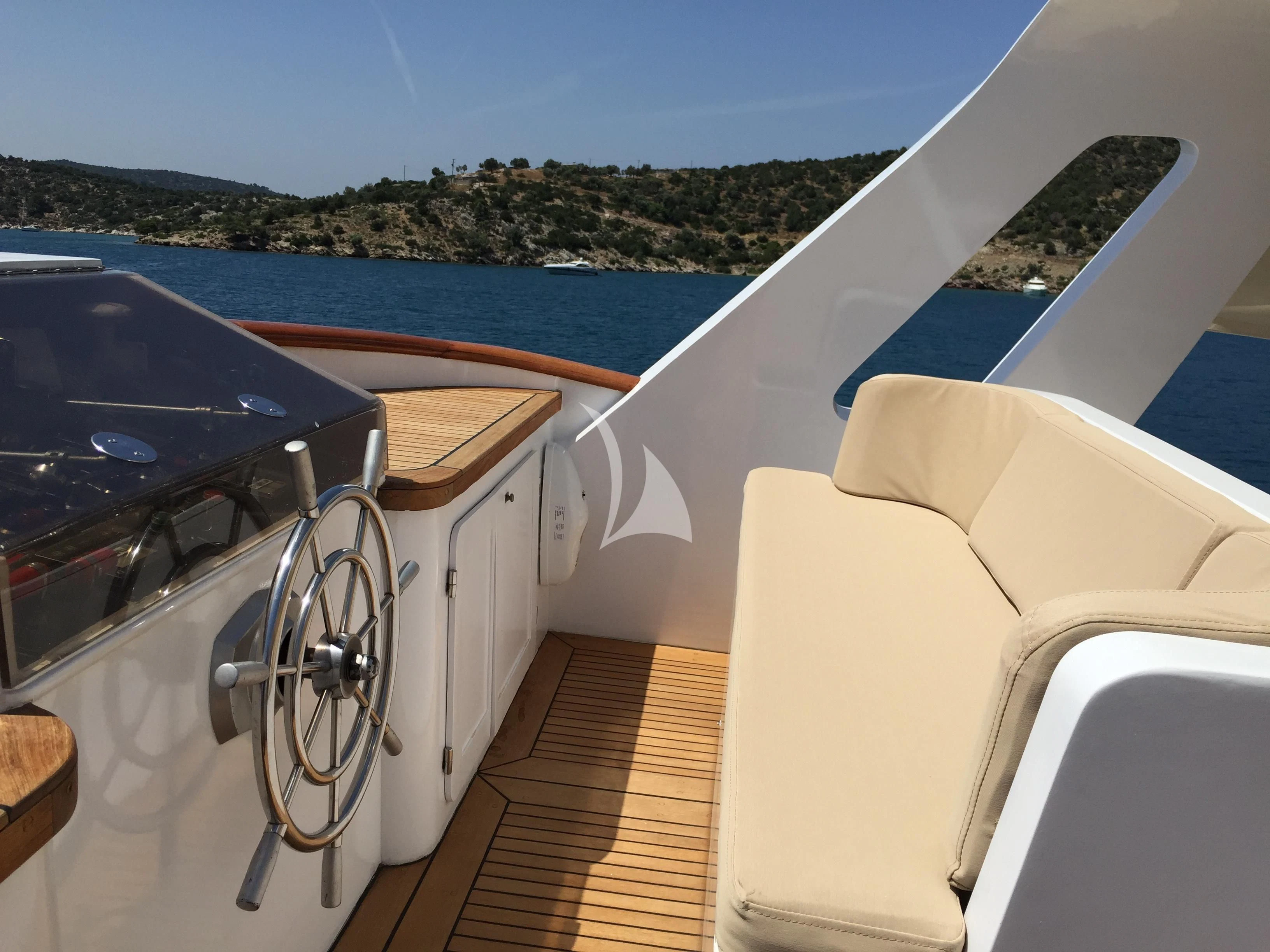 a boat on the water aboard OCEANE II Yacht for Sale
