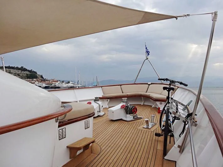 a boat on the water aboard OCEANE II Yacht for Sale