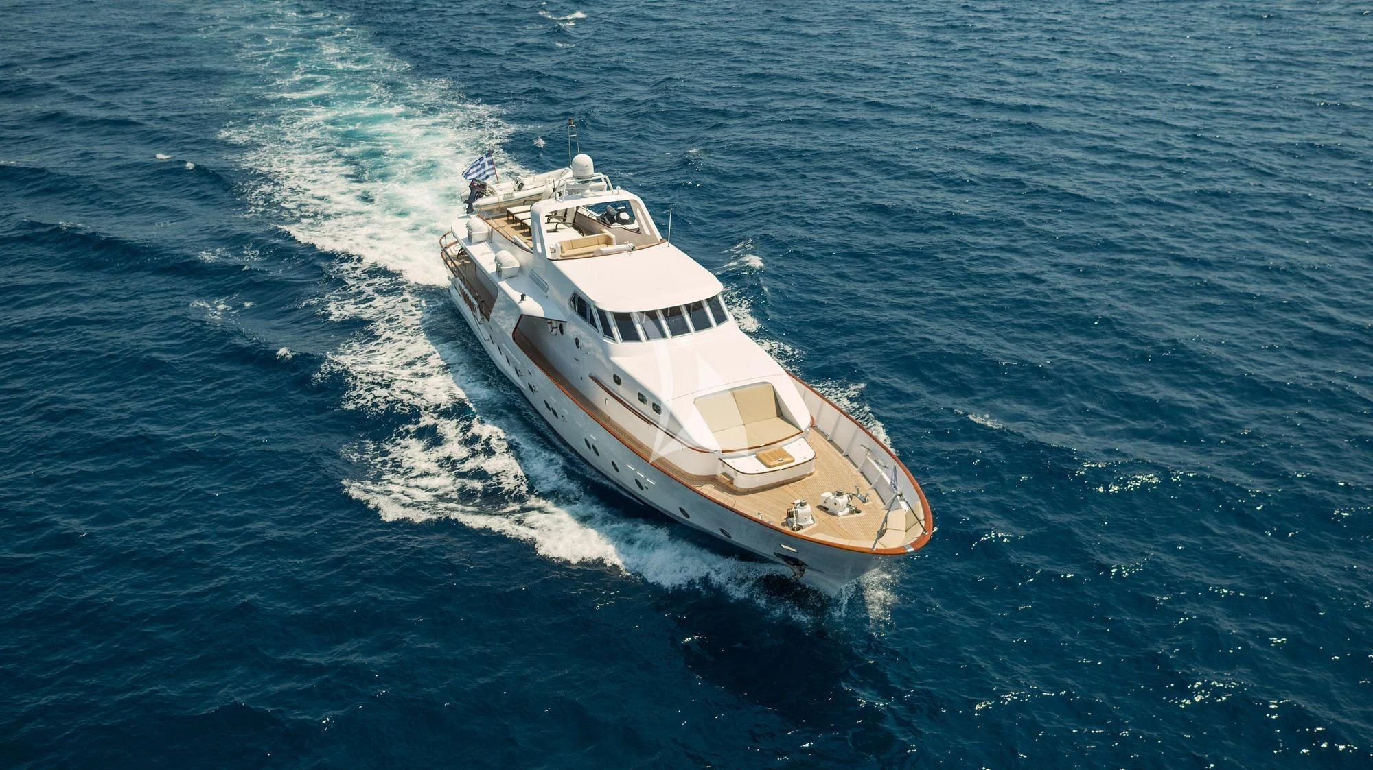 a boat on the water aboard OCEANE II Yacht for Sale