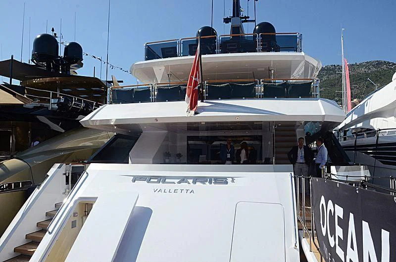 a boat with a group of people on it aboard PARILLION Yacht for Sale