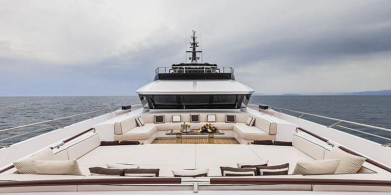 a boat on the water aboard PARILLION Yacht for Sale