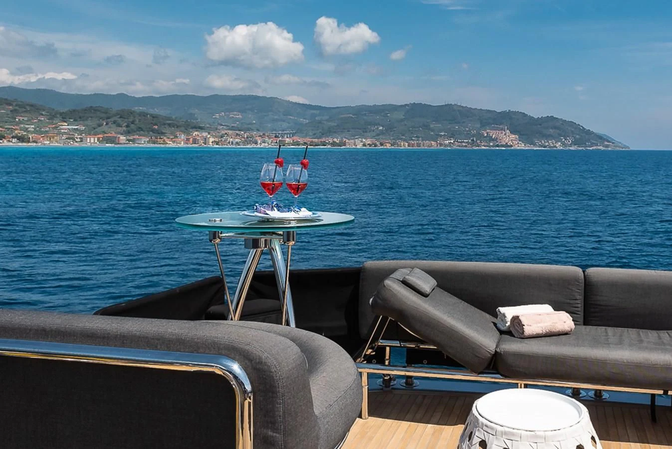a boat on the water aboard SMOOTH OPERATOR Yacht for Sale