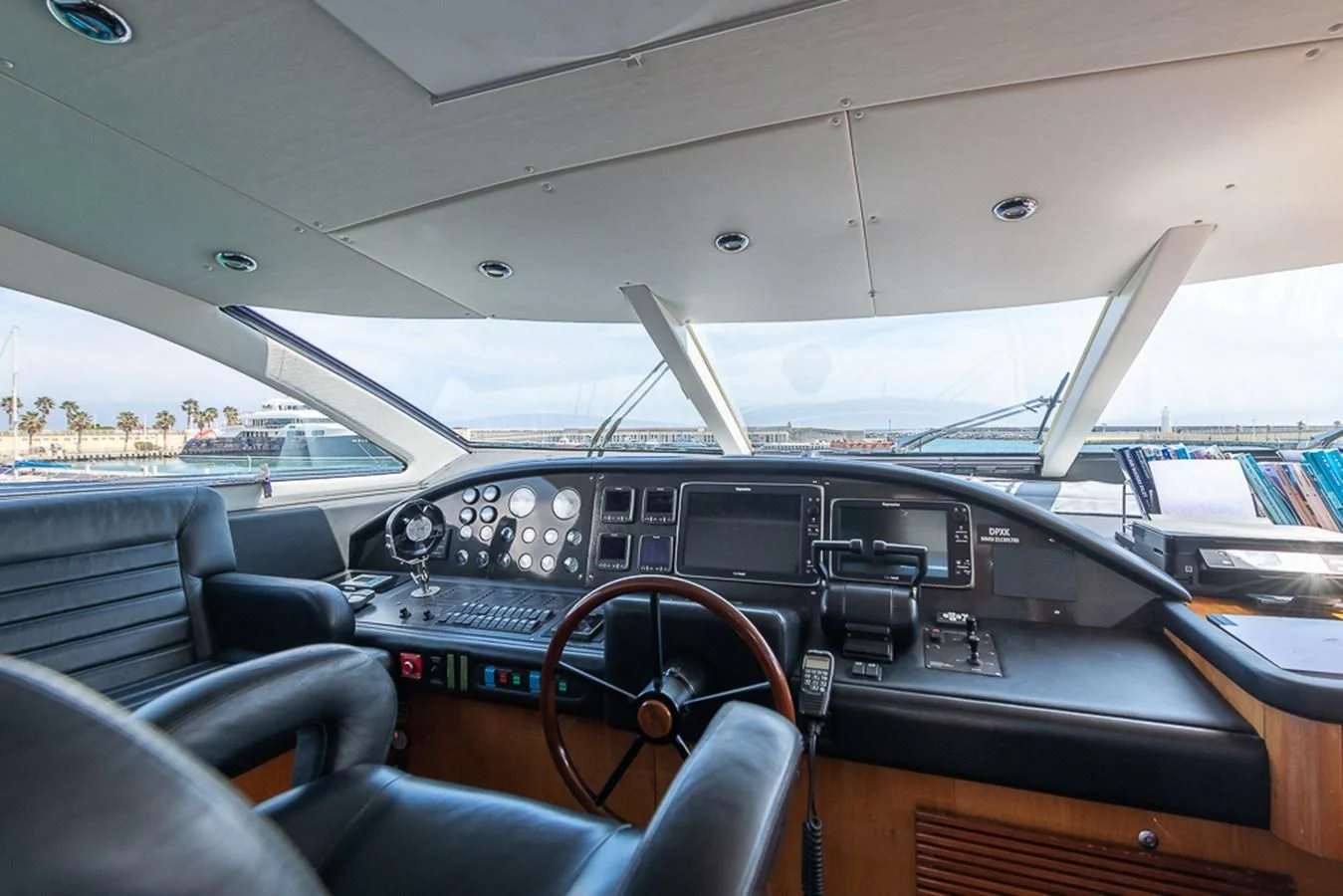 the inside of a car aboard SMOOTH OPERATOR Yacht for Sale