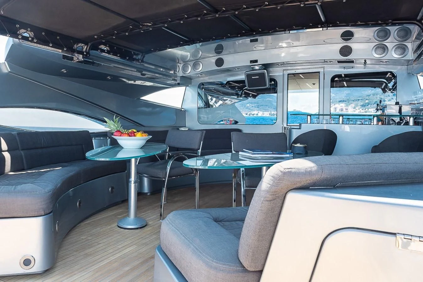 inside of a boat aboard SMOOTH OPERATOR Yacht for Sale